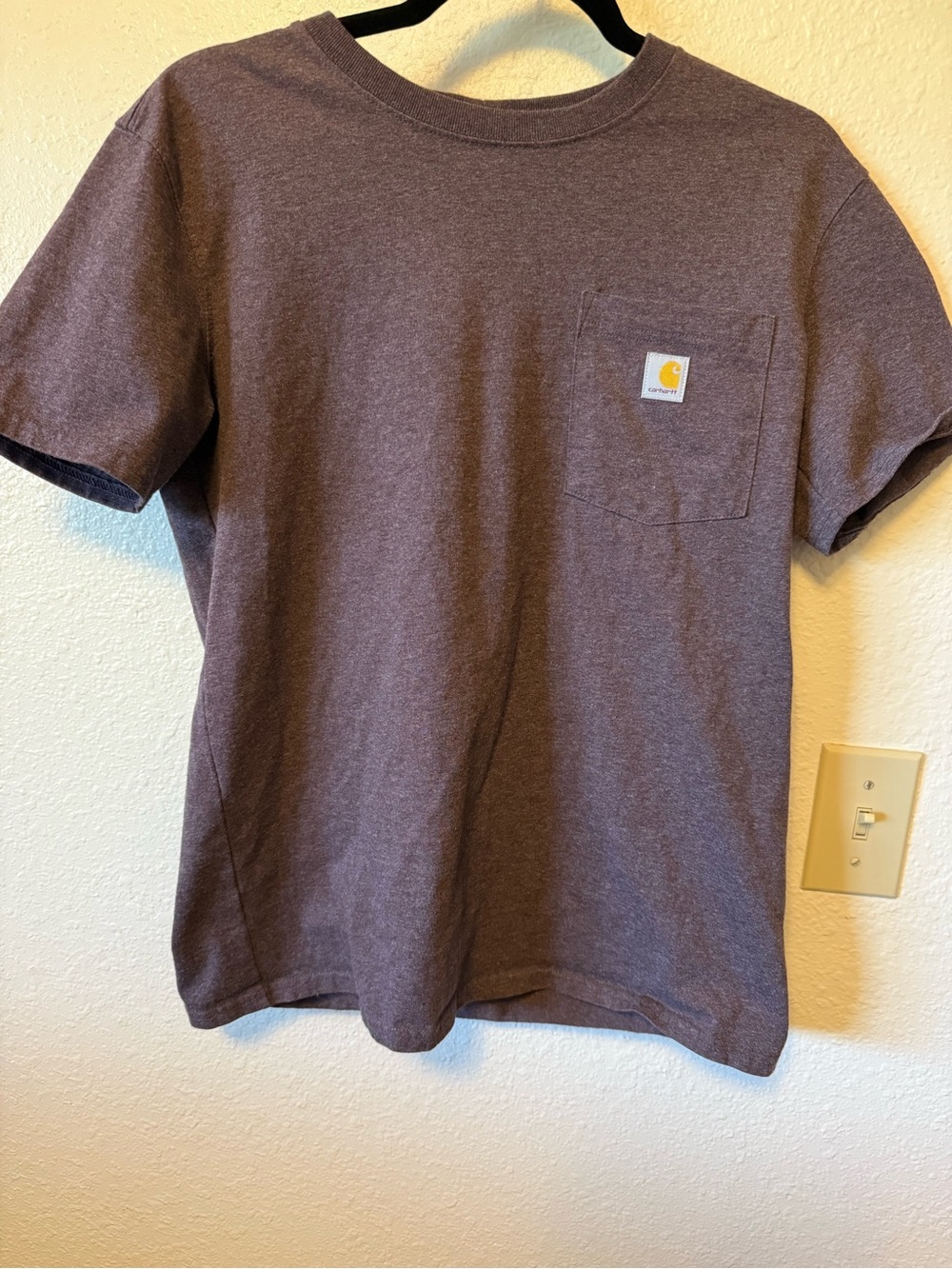 Carhartt Men's brown Heather Pocket T-Shirt